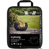 Ivyline Waterproof Fireplace Cover In Eco-friendly Material H:120 Cm x W:59 Cm