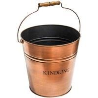 Ivyline Copper Kindling Bucket