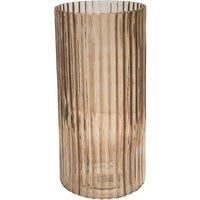 Ivyline Daphne Ribbed Vase Apricot H38cm D19cm