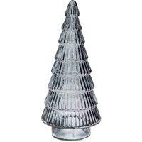 Juniper Blue Glass Tree H31cm D14cm