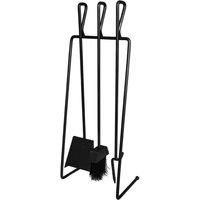 Ivyline Black Linear Companion Set H73cm W27cm