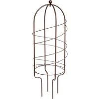 Ivyline Outdoor Pot Plant Support Bronze H64cm D26cm