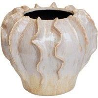 Scarlet Coral Reef Ceramic Vase