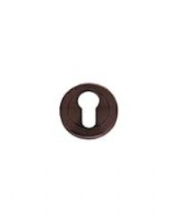 Stanza Escutcheon Euro-Profile (50mm Dia.) Bronze