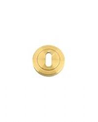 Escutcheon Standard Profile (50mm Dia.) Satin Brass
