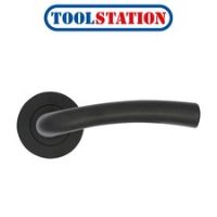 Zoo Seville on Rose Door Handles Matt Black