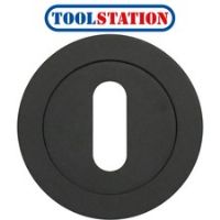 Zoo Std Profile Escutcheon Matt Black