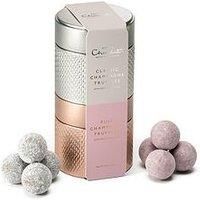 Hotel Chocolat Pink & Classic Champagne Truffles Tin