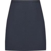 David Luke Women's Straight School Skirt in Navy | Size: W34 L22