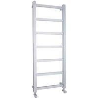 nuie Eton Radiator 1200mmx450mm - Chrome, Silver
