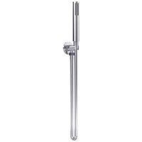 Hudson Reed A3263 £ Modern Bathroom Round Outlet with Parking Bracket, Flex and Handset Hand Held Shower Kit, 1230mm x 30mm, Chrome