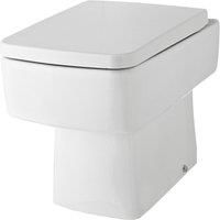 Nuie Bliss Back to Wall Toilet WC 520mm Projection - Excluding Seat