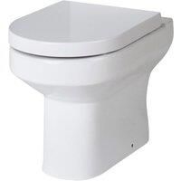 Nuie Harmony Back to Wall Toilet 520mm Projection - Excluding Seat