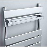 Nuie ACC005 Heating Accessory Modern Bathroom Magnetic Radiator Towel Hook, 60mm x 450mm, Chrome