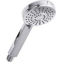 nuie HS002 Modern Bathroom Shower Accessory Multifunction Function Water Saving Handset, 245mm x 105mm x 26mm, Chrome