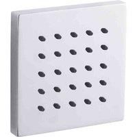 Hudson Reed BDJ002 | Modern Bathroom Square Tile Body Jet, 49mm x 92mm, Chrome