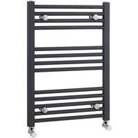 Anthracite Designer Nuie Heated Ladder Towel Radiators Vertical Bathroom UK