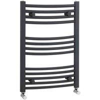 Anthracite Designer Nuie Heated Ladder Towel Radiators Vertical Bathroom UK