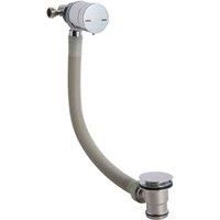 Nuie E301 Series Two £ Modern Bathroom Freeflow Bath Filler, 550mm x 65mm, Chrome