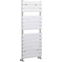 Hudson Reed Flat Panel Designer Heated Towel Rail 1213mm H x 500mm W - Chrome