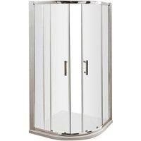 900 x 900mm Quadrant Shower Enclosure  6mm Glass  Fiji
