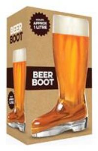 Beer Boot Glass in Gift Box