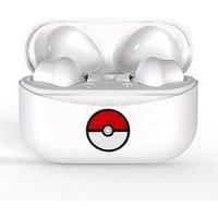 Bluetooth Wireless Earpods & Charge Case Pokémon Poke Ball TWS 6hr Battery White