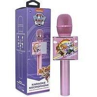 OTL Technologies PAW942 Wireless Karaoke Microphone - Paw Patrol Pink