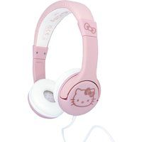 OTL Technologies HK1180 Hello Kitty Children/'s Wired Headphones with Moulded Ears - White