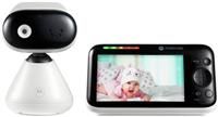 Motorola Nursery PIP1500 - Video Baby Monitor with Camera and 5" Screen - Two-Way Communication - Infrared Night Vision - Wall Mount - 1000 feet Range, Black/Silver