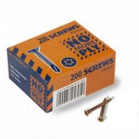 Fibre Cement Board Screws 25mm Box of 200 NoMorePly Self Drilling Countersunk ZP