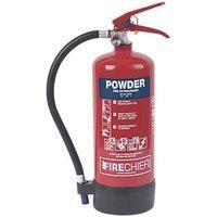 Firechief FXP3 Powder Extinguisher, XTR, 3 kg, Red
