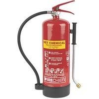 Firechief FXWC6 Wet Extinguisher, XTR, 6 L, Red