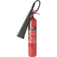 Firechief FXC5S CO2 Extinguisher, Steel, XTR, 5 kg, Red