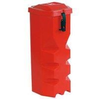 Jonesco HS75 Extinguisher Vehicle Container, Top loading, 9 kg/L, Red