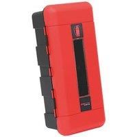 Firechief 106-1001 Single Extinguisher Cabinet 335mm x 240mm x 715mm Red / Black (238FX)