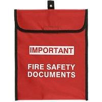 Firechief HSDA4 Soft Pack Document Holder, A4, Red