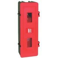 Jonesco HS83 Single Extinguisher Cabinet, Large, Red