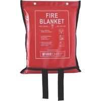 Firechief SVB4/K40 Kitemarked Budget Fire Blanket | Commercial Fire Blanket (1.8m x 1.8m) | Suitable For Use At Home, In The Workplace And For Clothing Fires