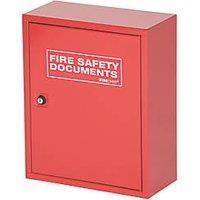 Firechief FMDCK/RED Document Cabinet with Key Lock, Red