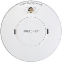 Firechief Smoke Alarm 10Yr Battery Backup Wireless Interlinked fsm10W