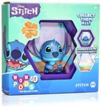 WOW! PODS - 4D Disney 100 Stitch, One Hundred Year Disney Anniversary Collectable, Bobble-head figure Bursts from their World into Yours, Disney Toys and Gifts for kids and adult collectors