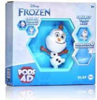 WOW! PODS 4D Disney Frozen Olaf, Connectable Collectable Bobble-head figure that Bursts from their World into Yours, Wall or Shelf Display, Disney Toys and Gifts, Series 1 no. 425