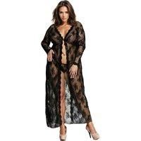 YesX Long Black Gown