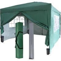 BIRCHTREE 3x3m Pop Up Gazebo Marquee Waterproof Garden Awning Party Tent Canopy