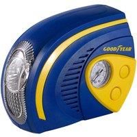 Goodyear 2 in 1 Tyre Air Compressor Inflator With LED Light Car Bike Bicycle