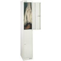 M12512GUGU00 Security Locker 2-Door Grey (83928)
