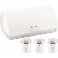 SQ Professional Dainty Bread Bin and Canisters (Silkwhite)