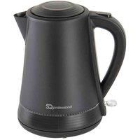 SQ Professional Eleganto Jug Kettle - Matte Black - LED Illuminate -Fast-Boil 1.7L 3000w