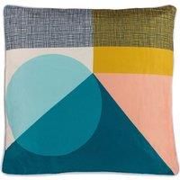 Premium Scatter Cushion in Multi coloured geometric - Rattan Direct